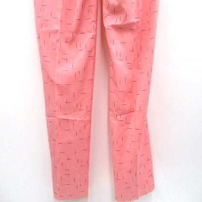 DRY BONES DB Nep Print 2-Tuck Trousers Pink Size 30