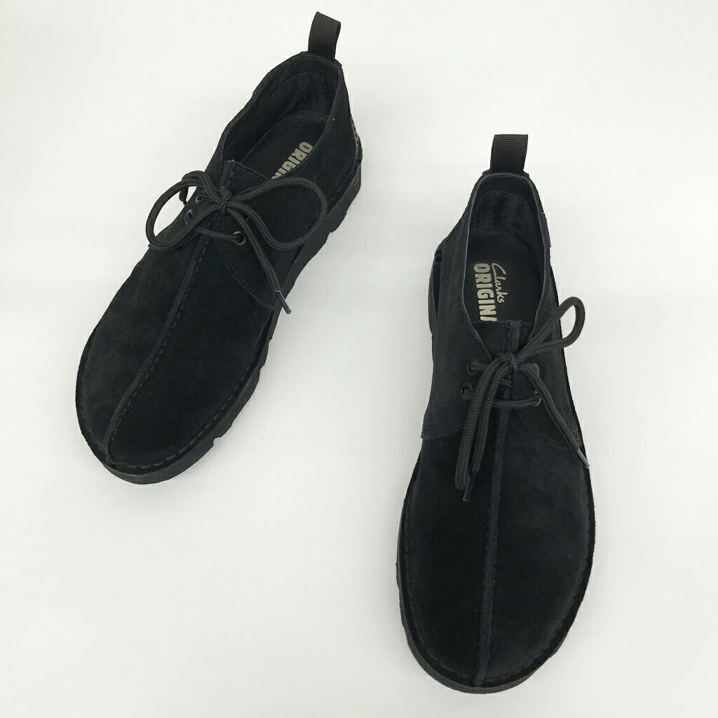 Clarks Desert Trek GTX Waterproof Shoes Black Sneakers Size 28.0