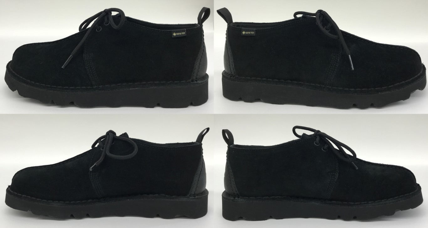 Clarks Desert Trek GTX Waterproof Shoes Black Sneakers Size 28.0