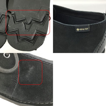 Clarks Desert Trek GTX Waterproof Shoes Black Sneakers Size 28.0