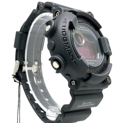 G-SHOCK DW-8200BK-1 Frogman Real Black Watch Size ONE SIZE