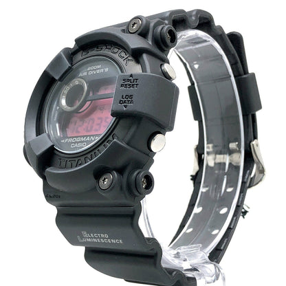 G-SHOCK DW-8200BK-1 Frogman Real Black Watch Size ONE SIZE
