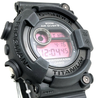 G-SHOCK DW-8200BK-1 Frogman Real Black Watch Size ONE SIZE