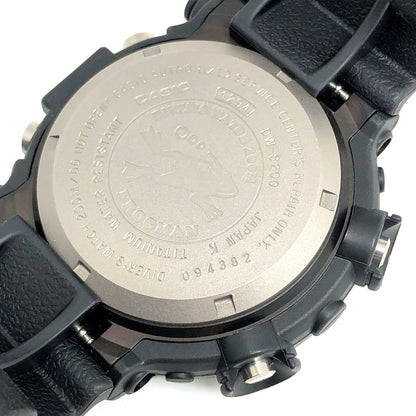 G-SHOCK DW-8200BK-1 Frogman Real Black Watch Size ONE SIZE