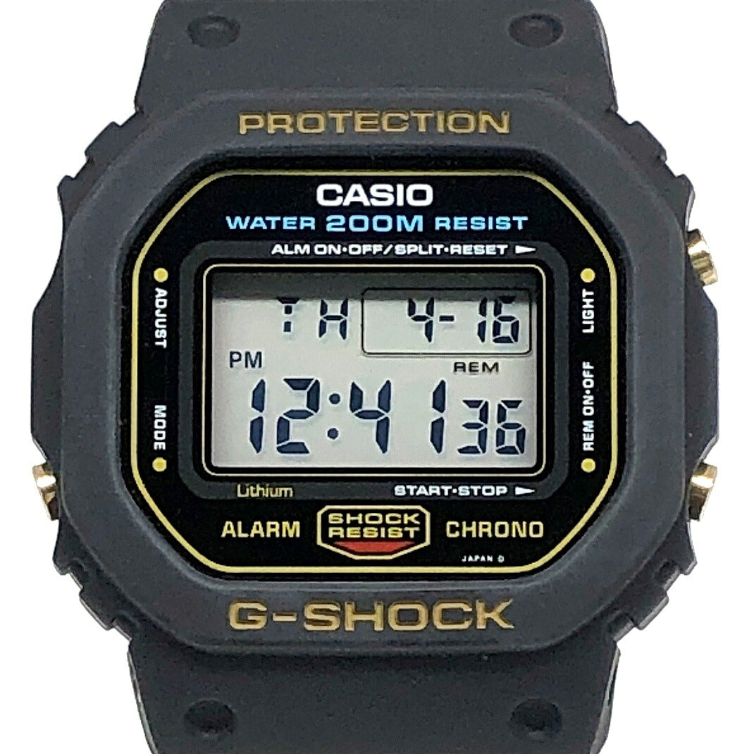 Casio G-SHOCK DW-5600C-9V Speed Model Gold Version Watch