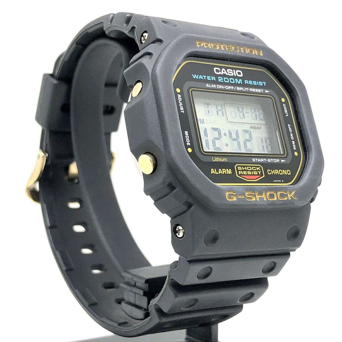 Casio G-SHOCK DW-5600C-9V Speed Model Gold Version Watch