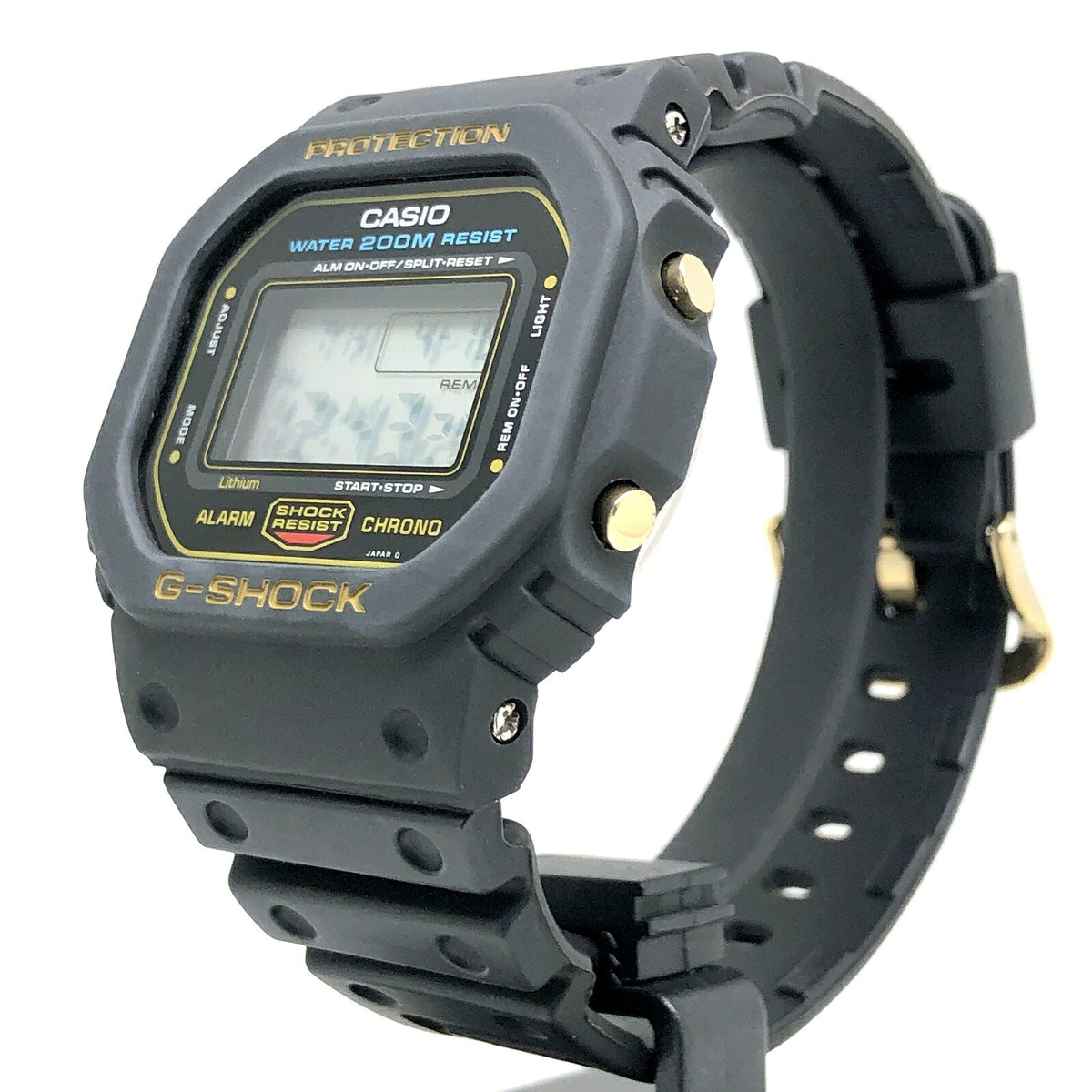 Casio G-SHOCK DW-5600C-9V Speed Model Gold Version Watch