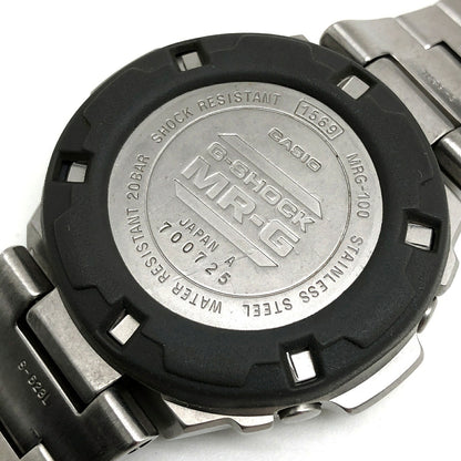 G-SHOCK MR-G MRG-100-1 Full Metal Round Watch Size ONE SIZE