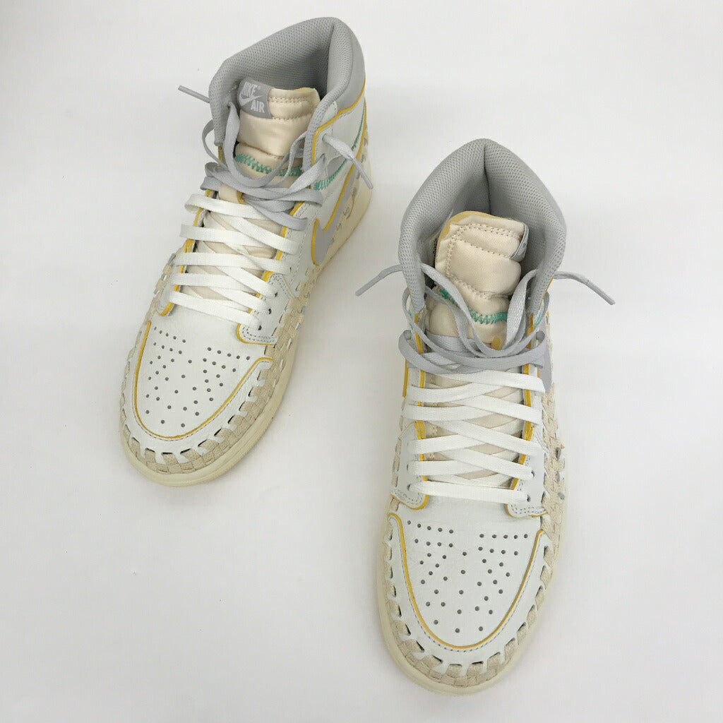 AIR JORDAN UNION x BEPHIES BEAUTY Sneakers White Size 27.5