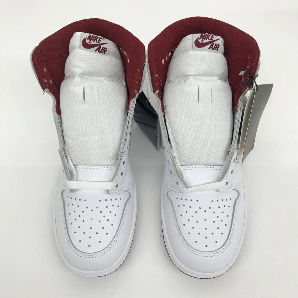NIKE Air Jordan 1 High '85 Red/White Sneakers Size 26.0