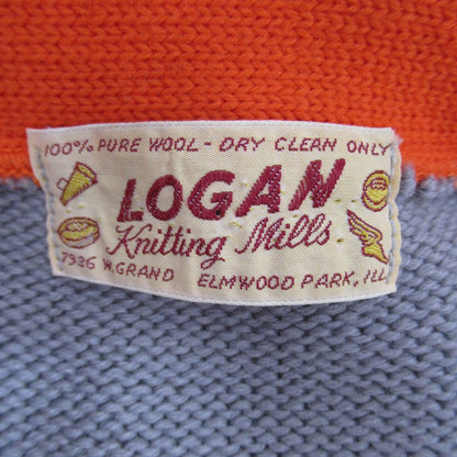 LOGAN 50s Knit Cardigan Multi-Color Size L
