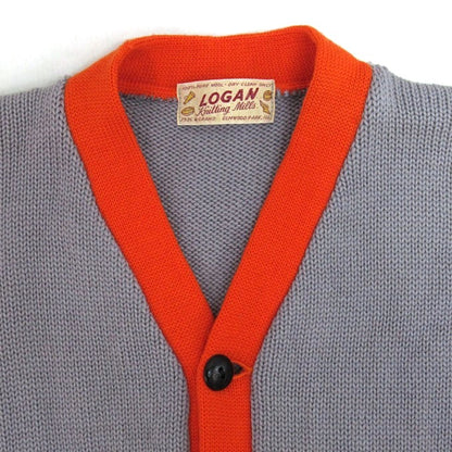LOGAN 50s Knit Cardigan Multi-Color Size L