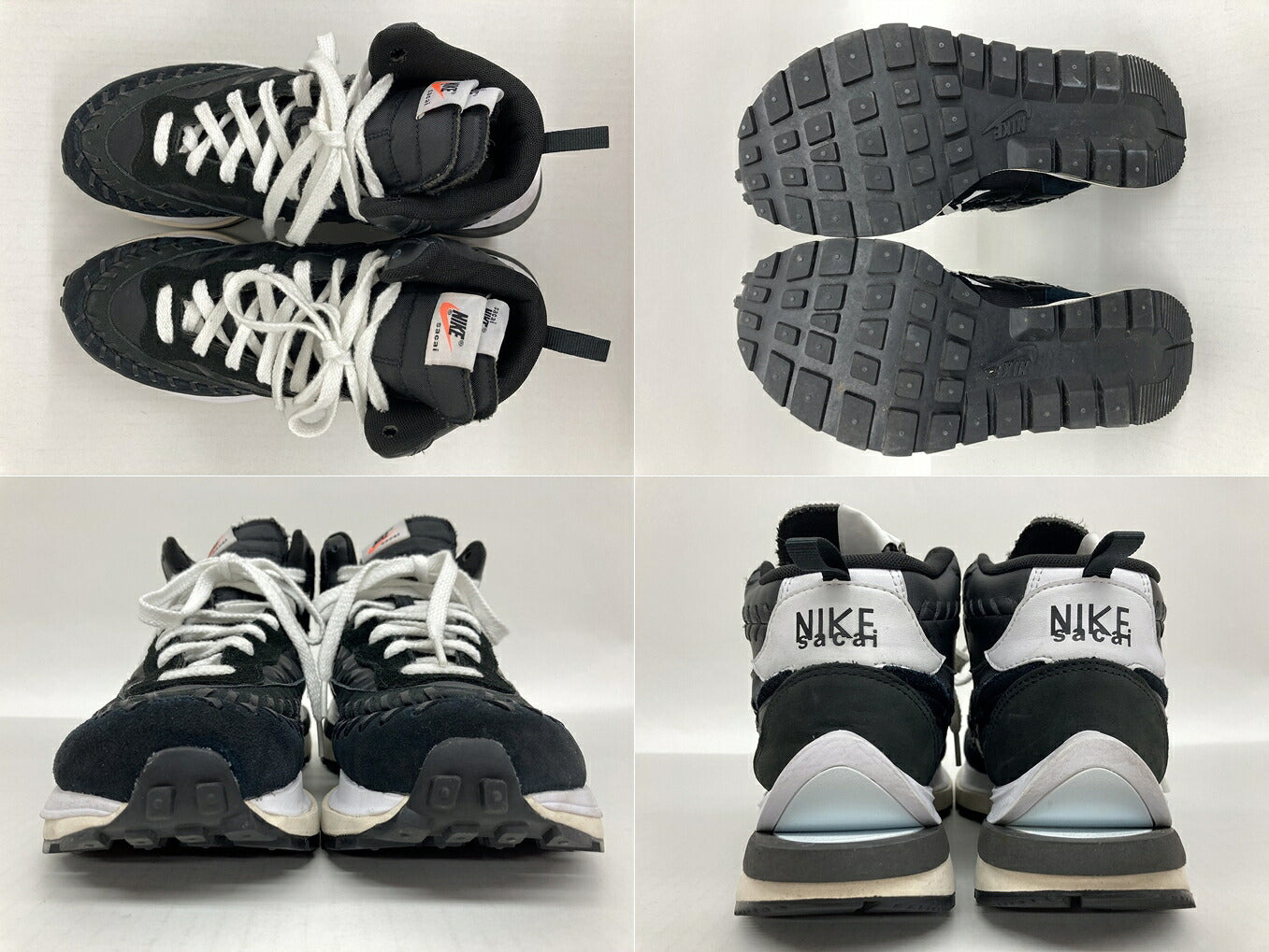 NIKE x sacai Jean Paul VaporWaffle Sneakers Size 26.5cm