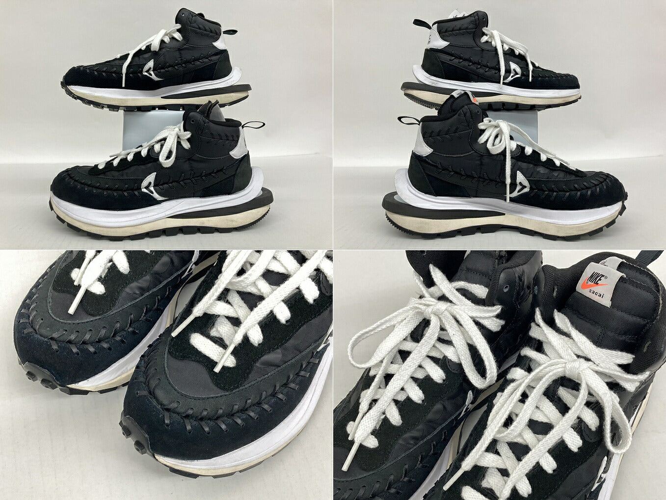 NIKE x sacai Jean Paul VaporWaffle Sneakers Size 26.5cm