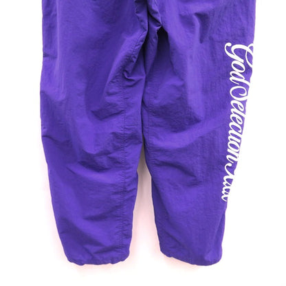 GOD SELECTION XXX Track Pants Purple Size XL
