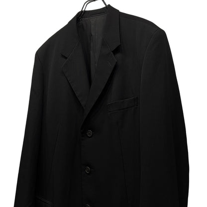Y's for men 90s Wool Gabardine 3B Blazer Black Size M