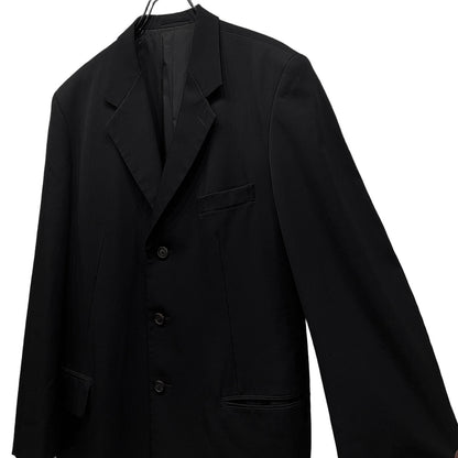 Y's for men 90s Wool Gabardine 3B Blazer Black Size M