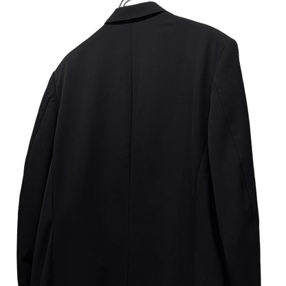 Y's for men 90s Wool Gabardine 3B Blazer Black Size M