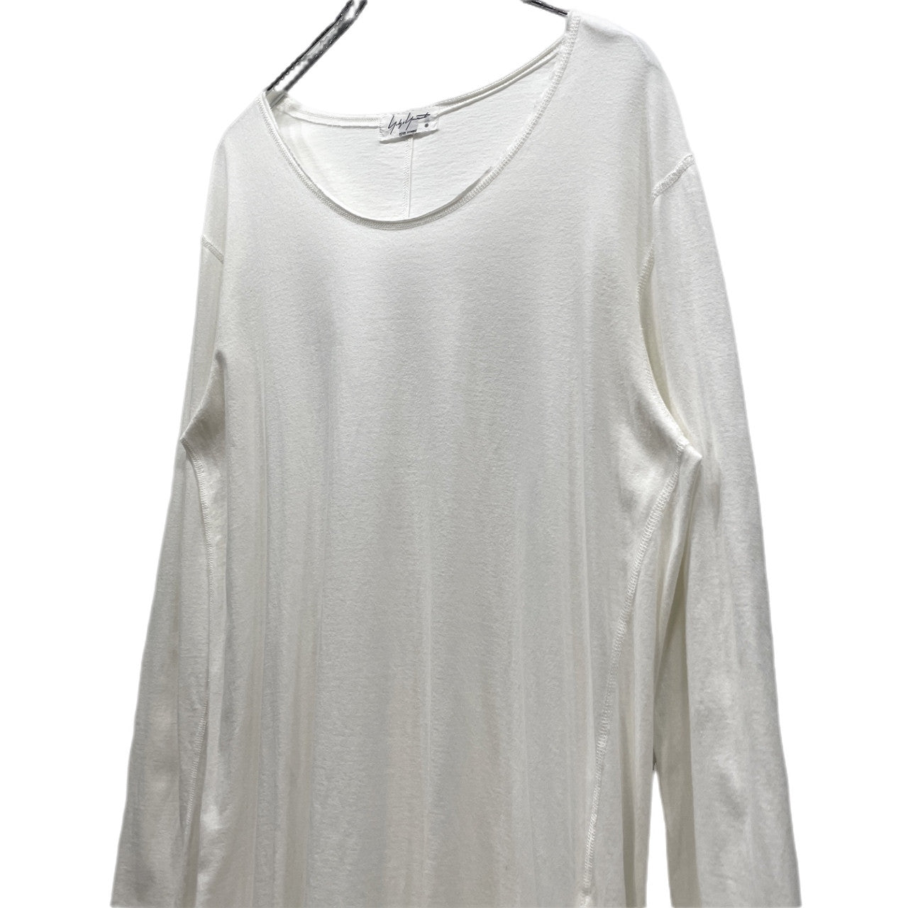 Yohji Yamamoto Pour Homme 19AW Side T-Shirt White Size 3