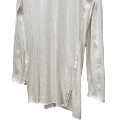 Yohji Yamamoto Pour Homme 19AW Side T-Shirt White Size 3