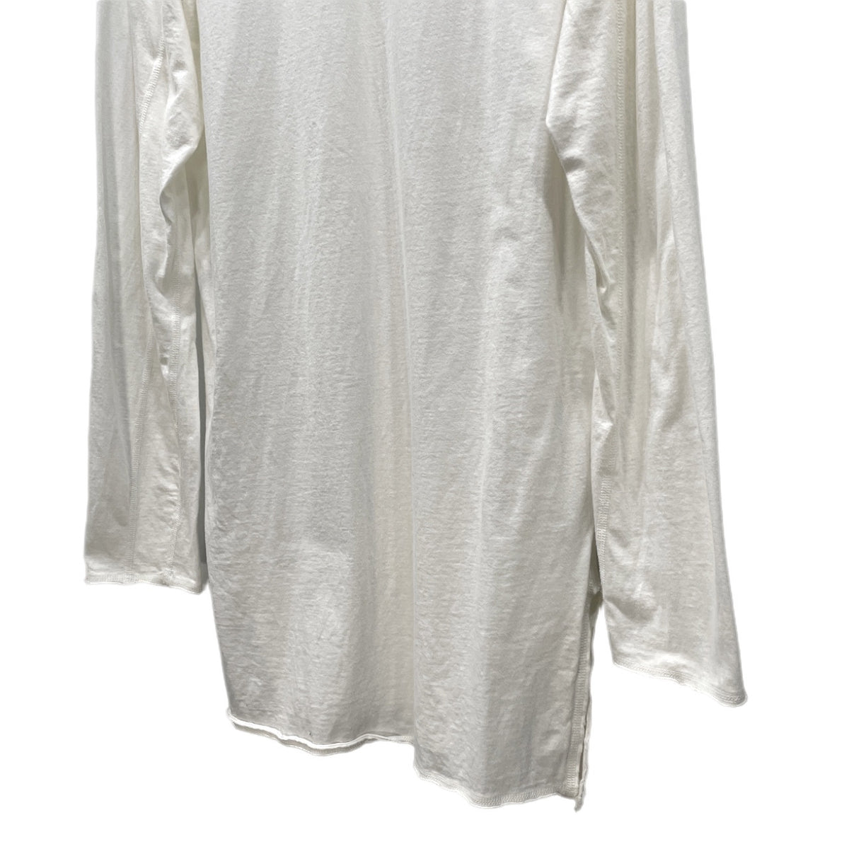 Yohji Yamamoto Pour Homme 19AW Side T-Shirt White Size 3