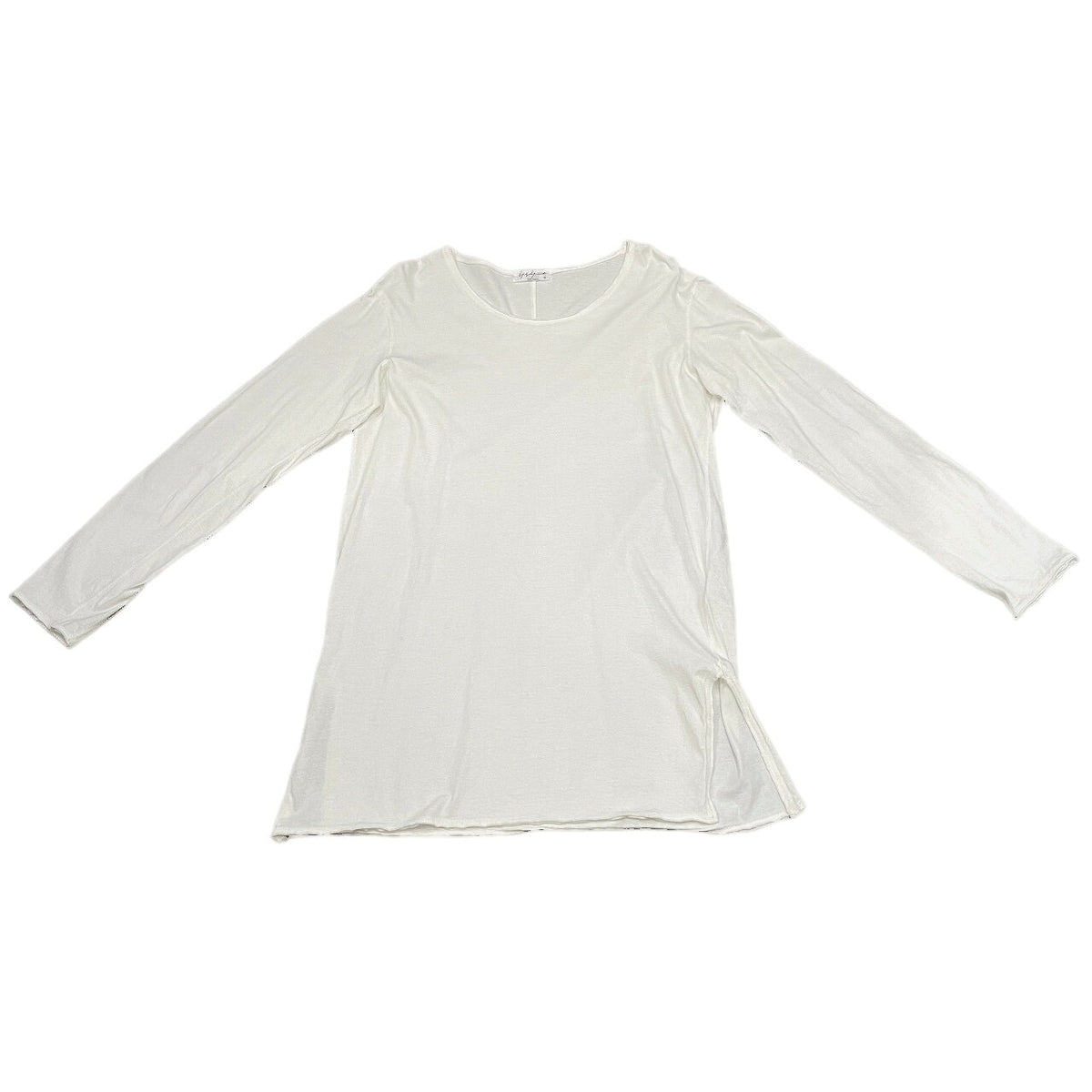 Yohji Yamamoto Pour Homme 19AW Side T-Shirt White Size 3