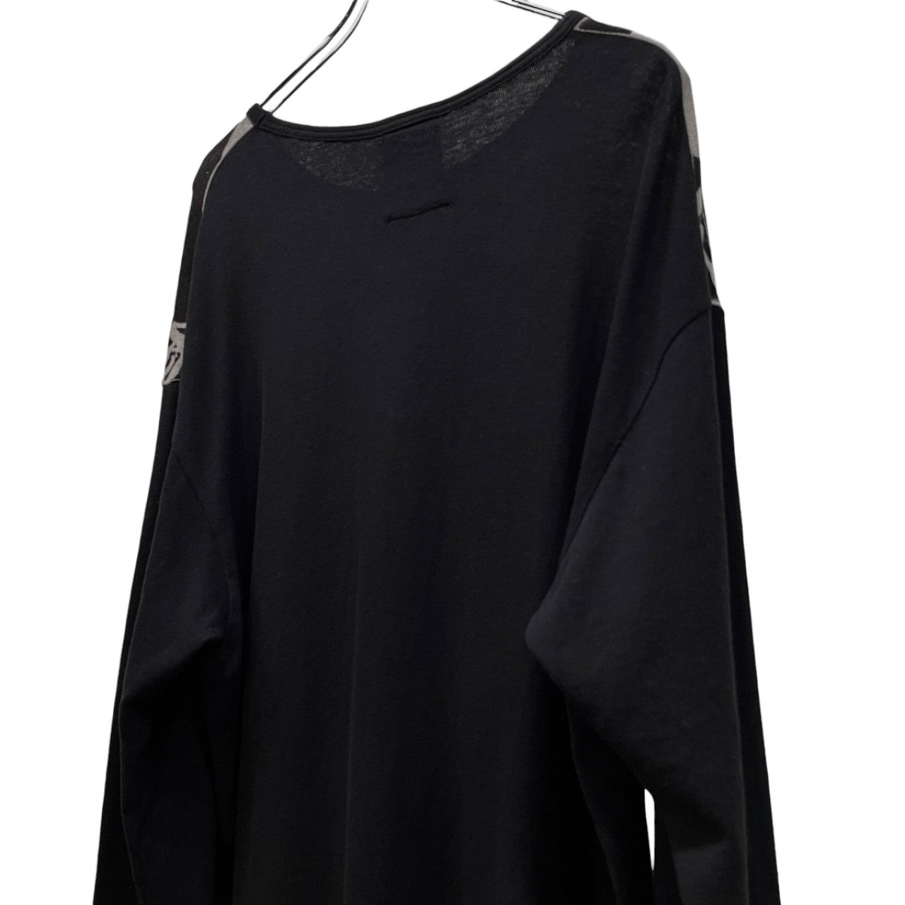 Yohji Yamamoto 20AW Kanji Print Cotton Wool Sweater Size 3