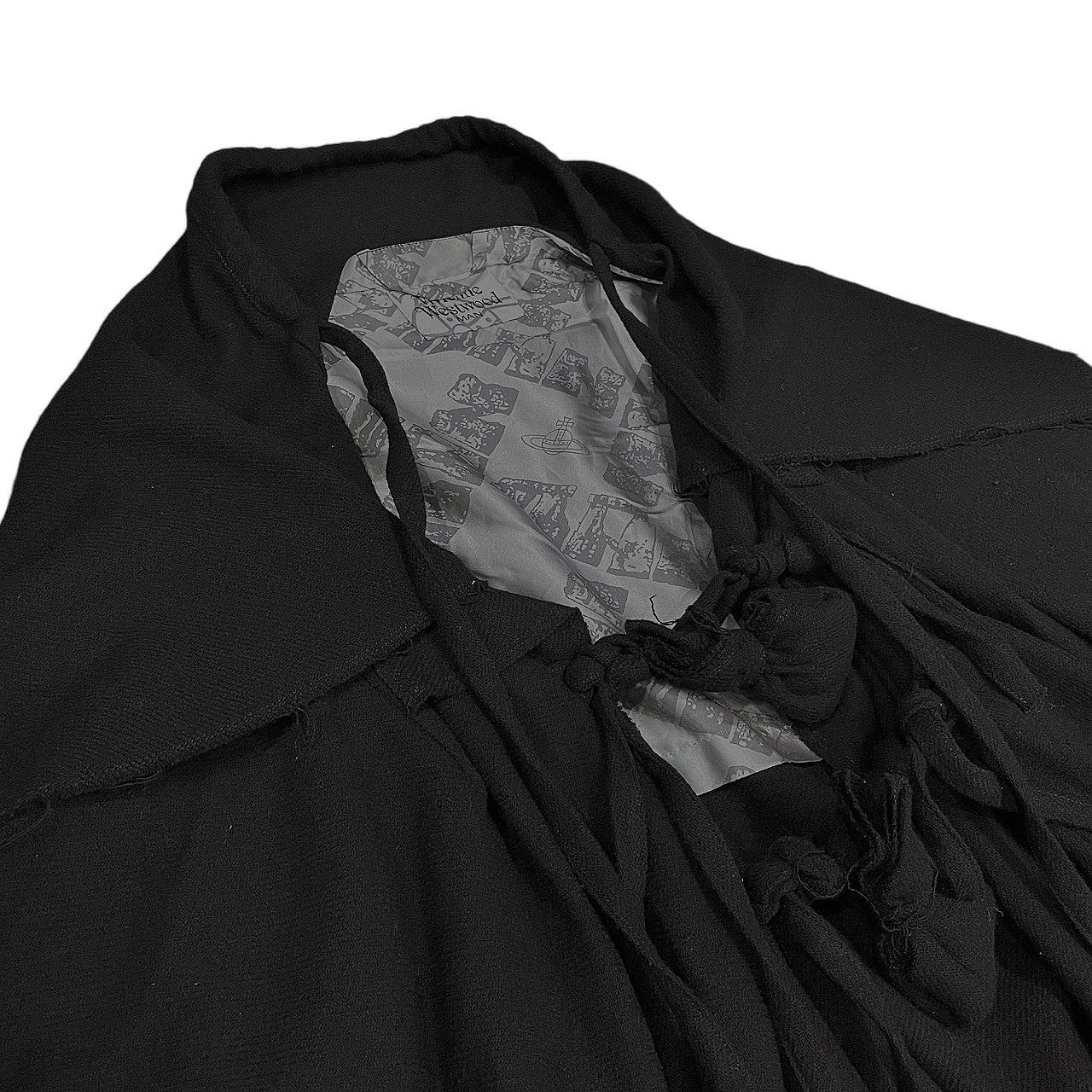 Vintage Vivienne Westwood MAN Archive Cut-Off Cape Size XXL
