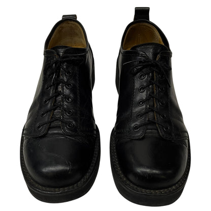 Y's for men Archive Leather 6-Hole Lace-Up Monkey Boots