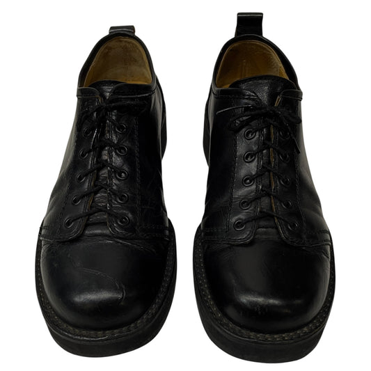Y's for men Archive Leather 6-Hole Lace-Up Monkey Boots