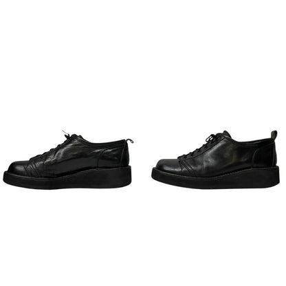 Y's for men Archive Leather 6-Hole Lace-Up Monkey Boots