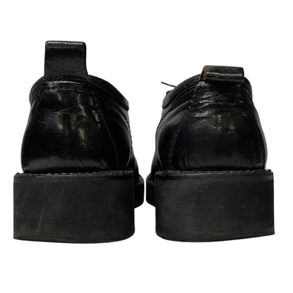 Y's for men Archive Leather 6-Hole Lace-Up Monkey Boots