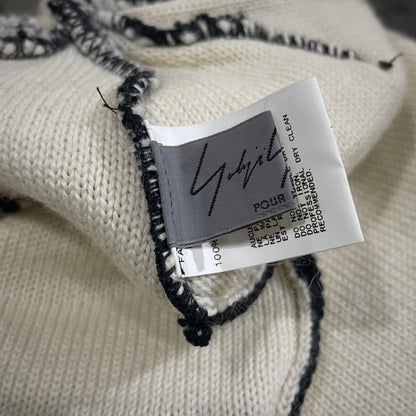 Yohji Yamamoto 10AW YYH Logo Knit Black