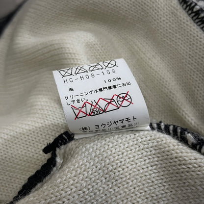 Yohji Yamamoto 10AW YYH Logo Knit Black