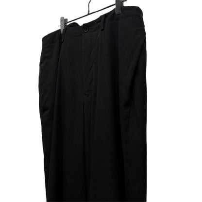 Yohji Yamamoto 22AW Gabardine Wide Tapered Pants Size 2