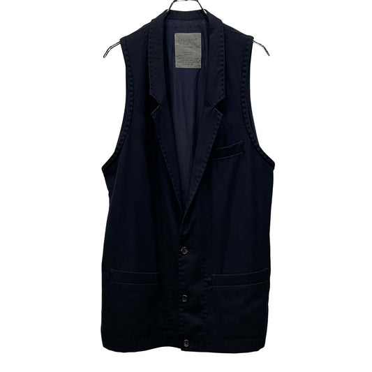 Yohji Yamamoto 94AW Wool Sleeveless Coat Navy Size M