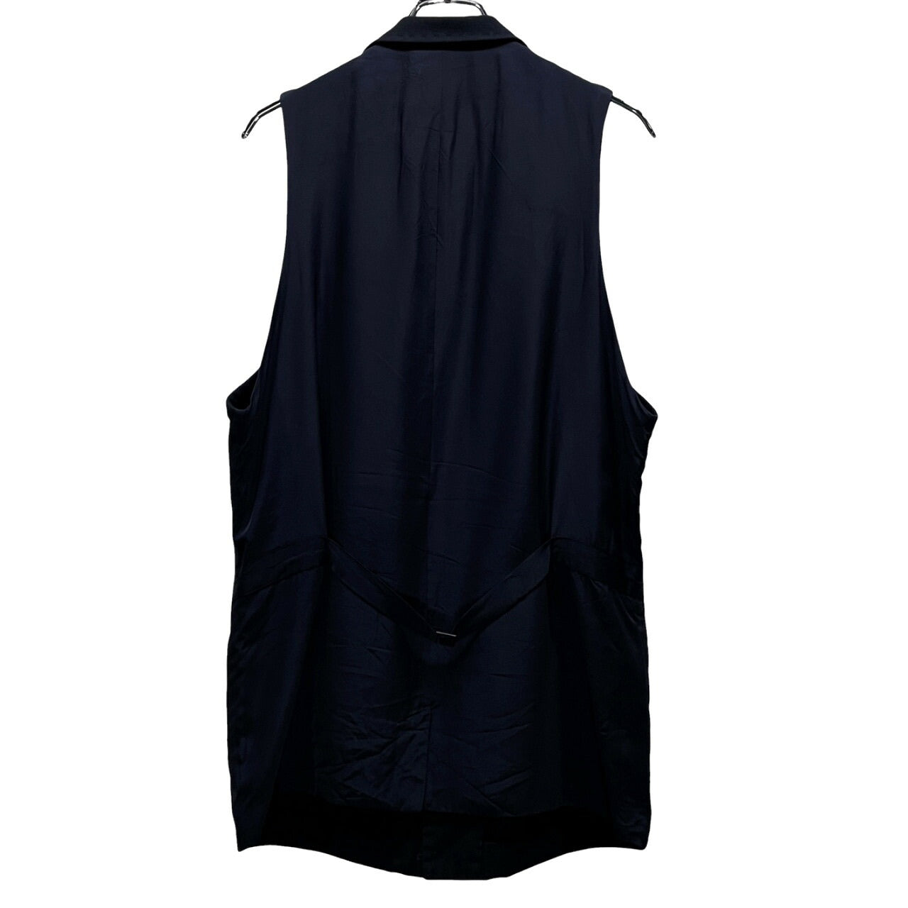 Yohji Yamamoto 94AW Wool Sleeveless Coat Navy Size M