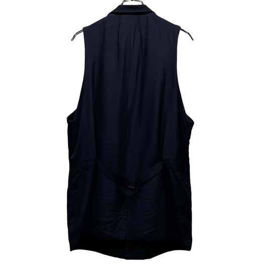Yohji Yamamoto 94AW Wool Sleeveless Coat Navy Size M