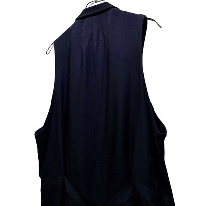 Yohji Yamamoto 94AW Wool Sleeveless Coat Navy Size M