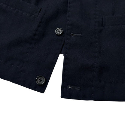 Yohji Yamamoto 94AW Wool Sleeveless Coat Navy Size M