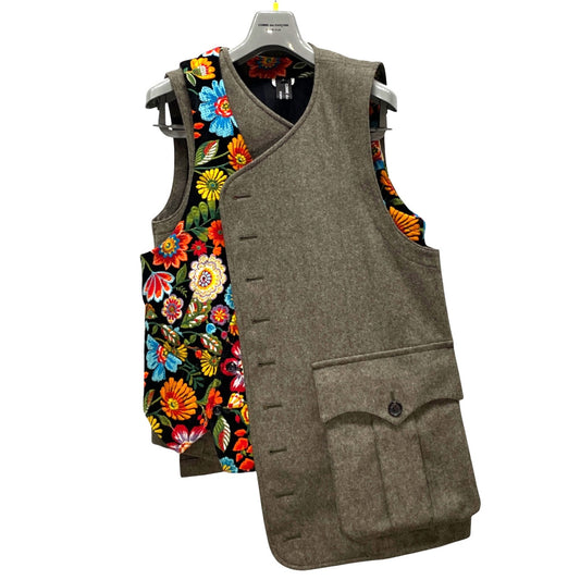 Comme des Garcons 25AW THWW Floral Vest Jacket Size S