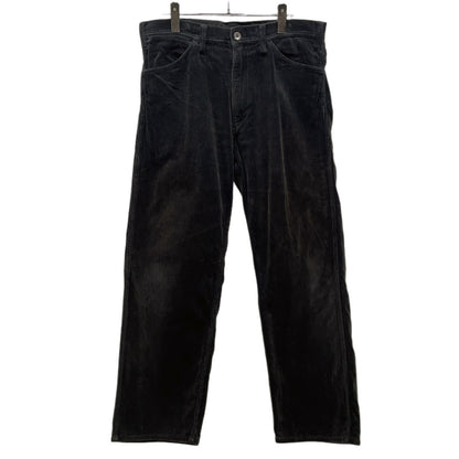 Comme des Garcons Black Cotton Corduroy Straight Pants Size XS