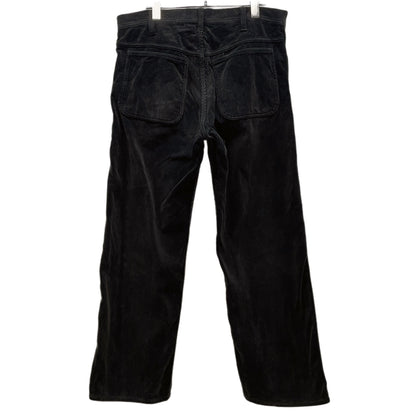 Comme des Garcons Black Cotton Corduroy Straight Pants Size XS