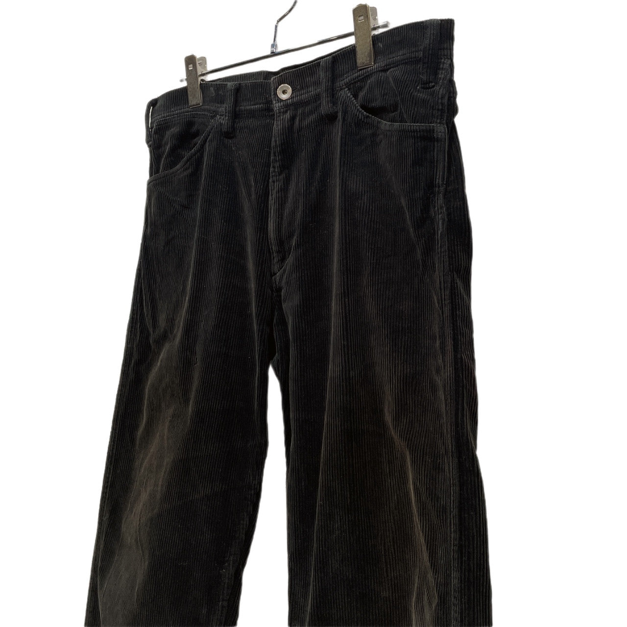 Comme des Garcons Black Cotton Corduroy Straight Pants Size XS