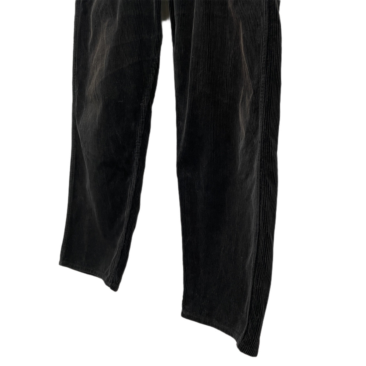 Comme des Garcons Black Cotton Corduroy Straight Pants Size XS