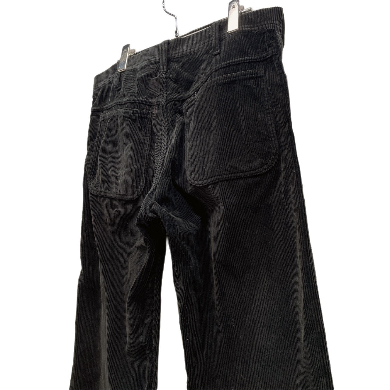 Comme des Garcons Black Cotton Corduroy Straight Pants Size XS