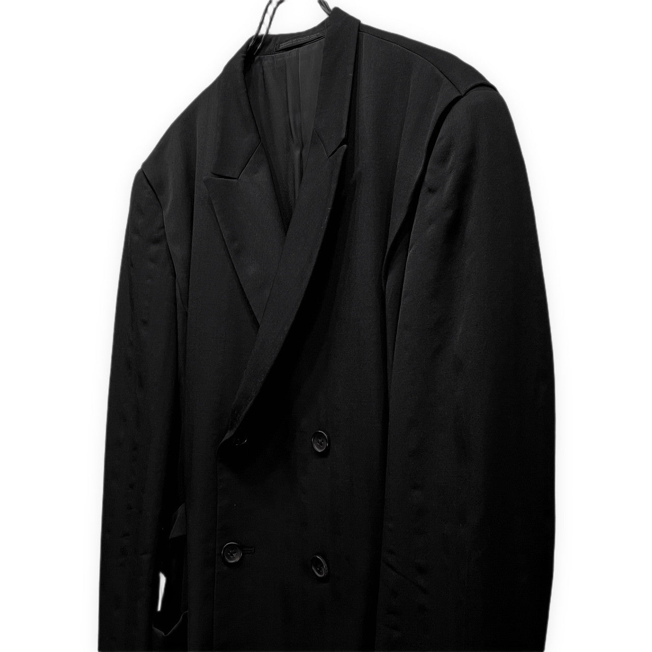Yohji Yamamoto 93AW Action Pleat Side Belt Coat Size S