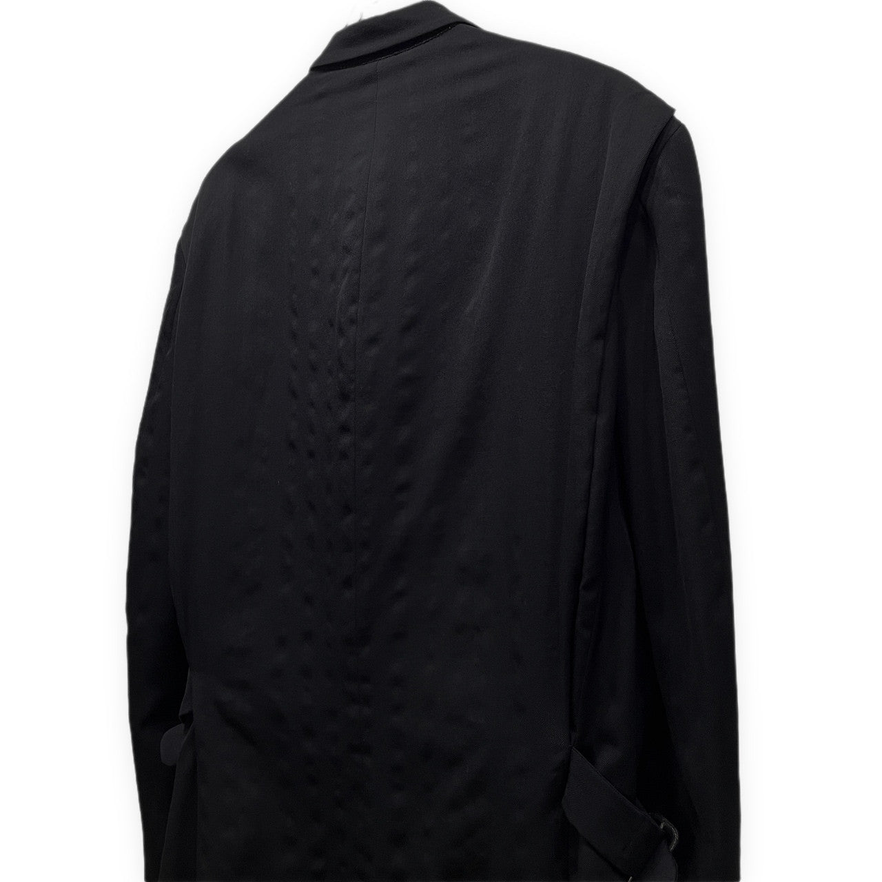 Yohji Yamamoto 93AW Action Pleat Side Belt Coat Size S