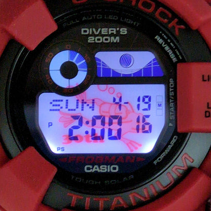 G-SHOCK Frogman 30th Anniv. Titanium LCD Watch Size ONE SIZE