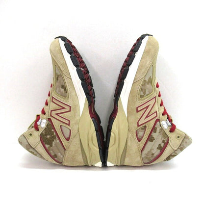 New Balance MO990 HR4 Made in USA Beige Sneakers Size 26cm